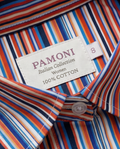 The Executive Stripe Fitted Cotton Shirt