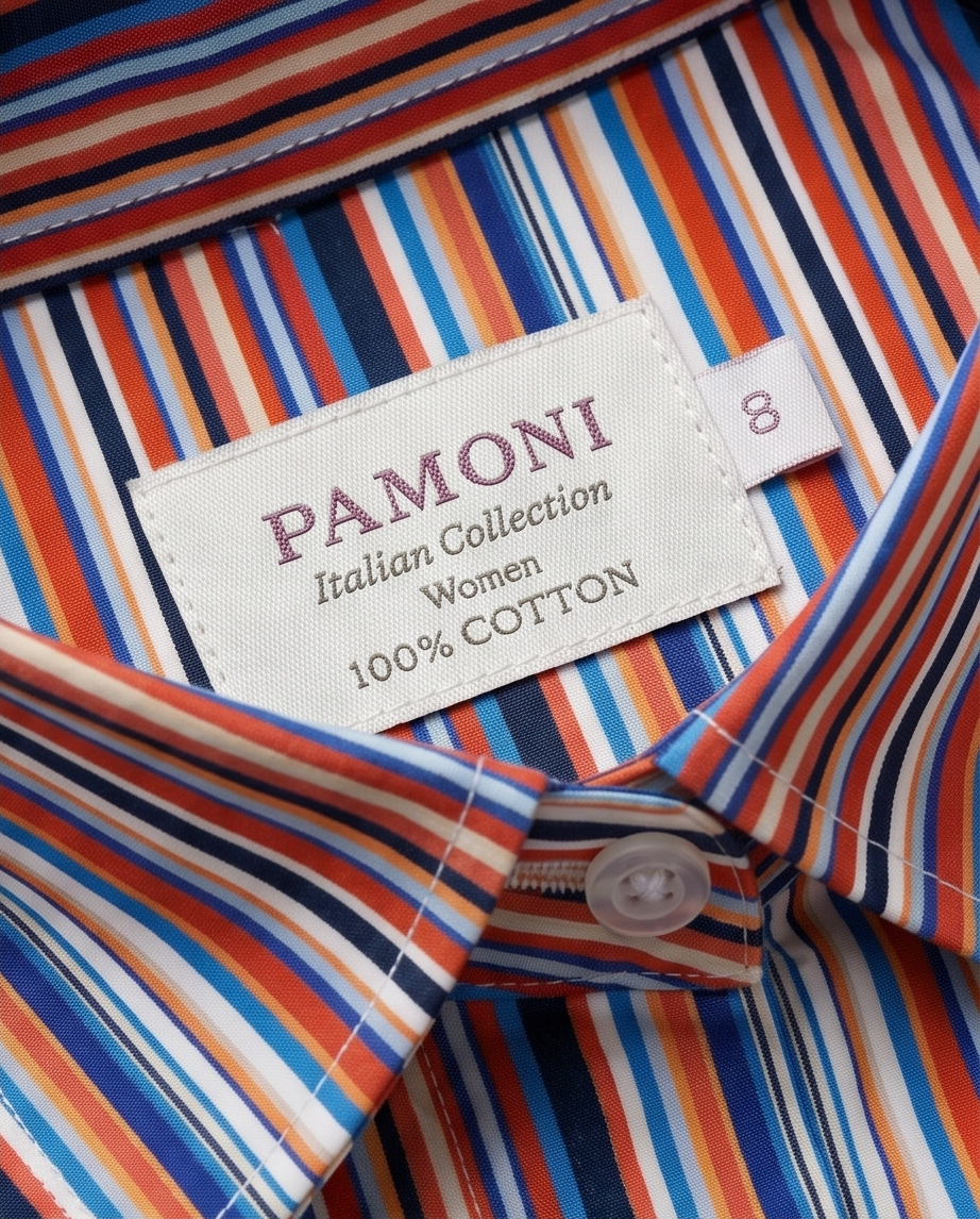 The Executive Stripe Fitted Cotton Shirt