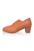 Ange Leather Booties 5 cm Heel (Sz. 10.5 & 11)