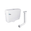 Fossa Flushing Cistern 9 Ltr Capacity Side Handle Flush Tank White