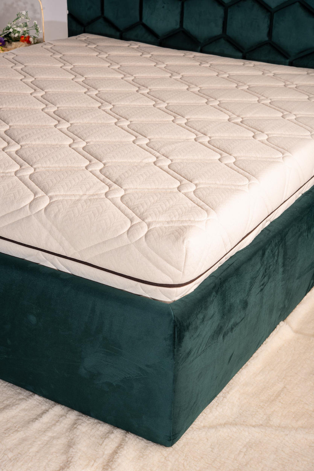 Hemp and organic cotton mattress cover, US SIZES