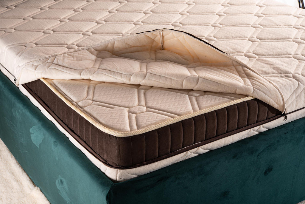 Hemp and organic cotton mattress cover, US SIZES