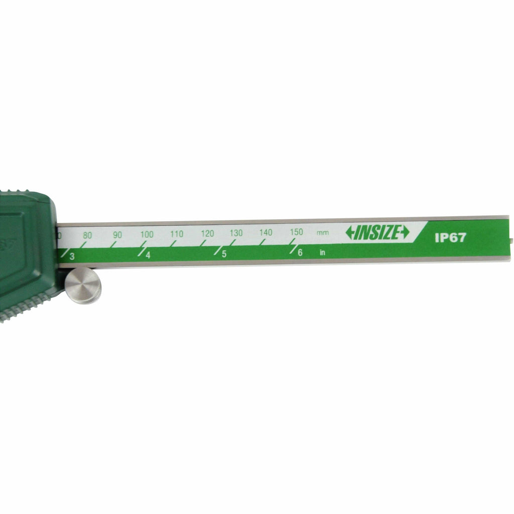 INSIZE IP67 Waterproof Digital Caliper  0-150mm / 0-6" Range Series 1118-150B
