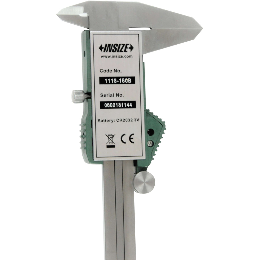 INSIZE IP67 Waterproof Digital Caliper  0-150mm / 0-6" Range Series 1118-150B