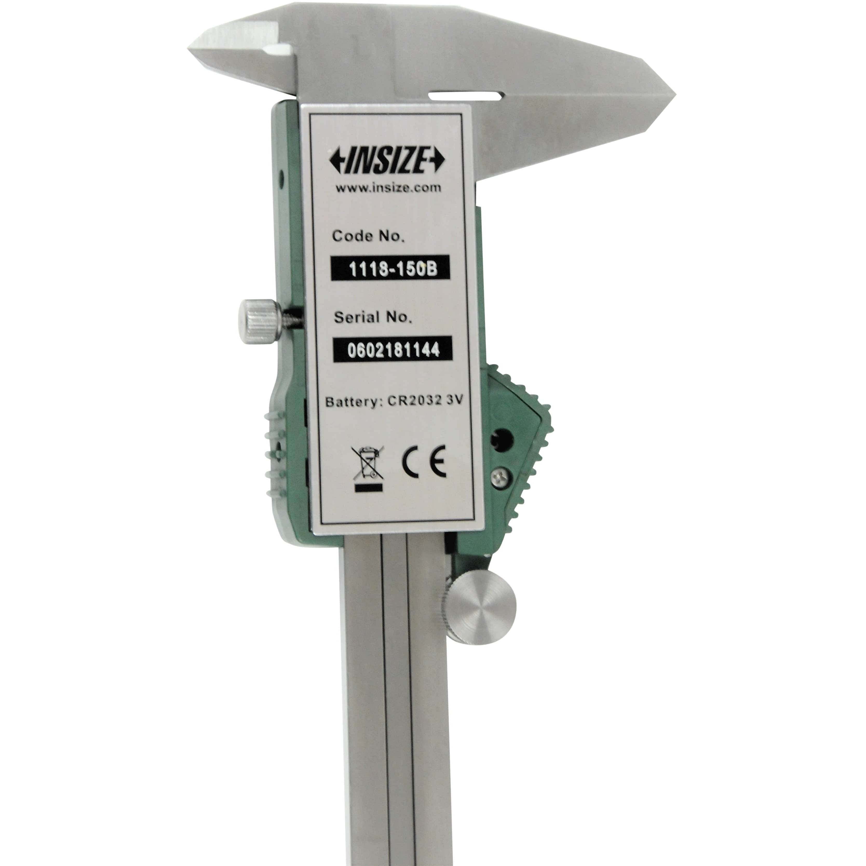 INSIZE IP67 Waterproof Digital Caliper  0-150mm / 0-6" Range Series 1118-150B