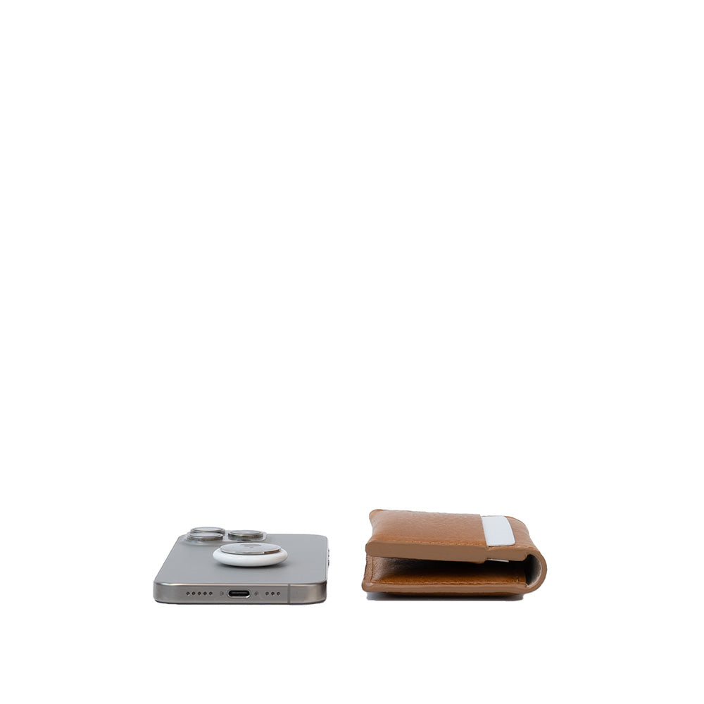 Leather Card Wallet for AirTag - The Minimalist 5.0