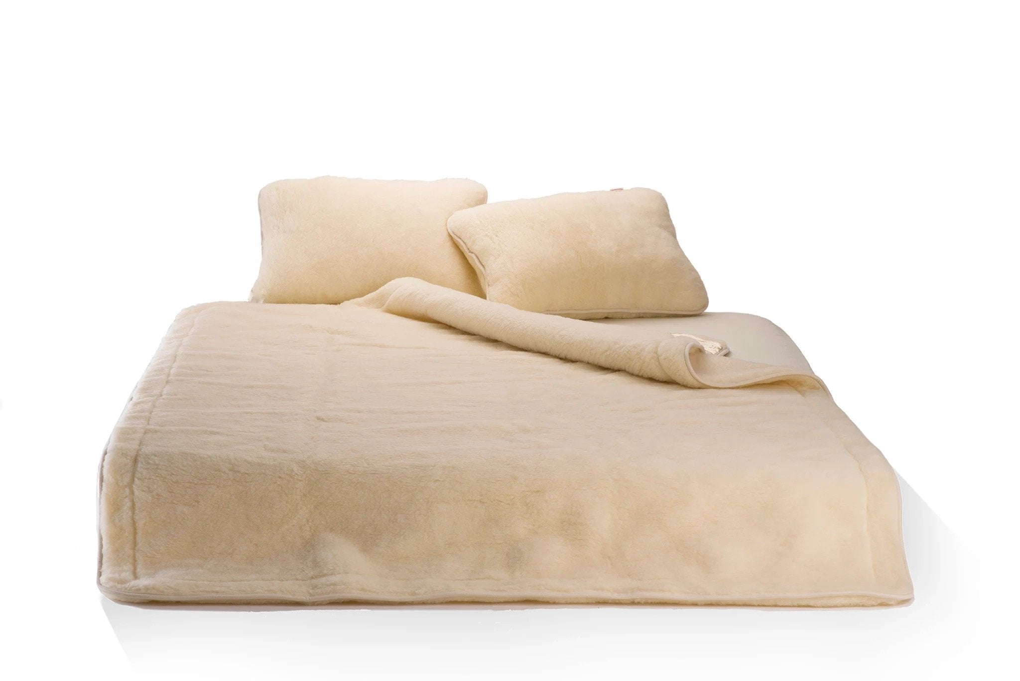 Woolland Merino Wool Blanket - Double faced, reversible