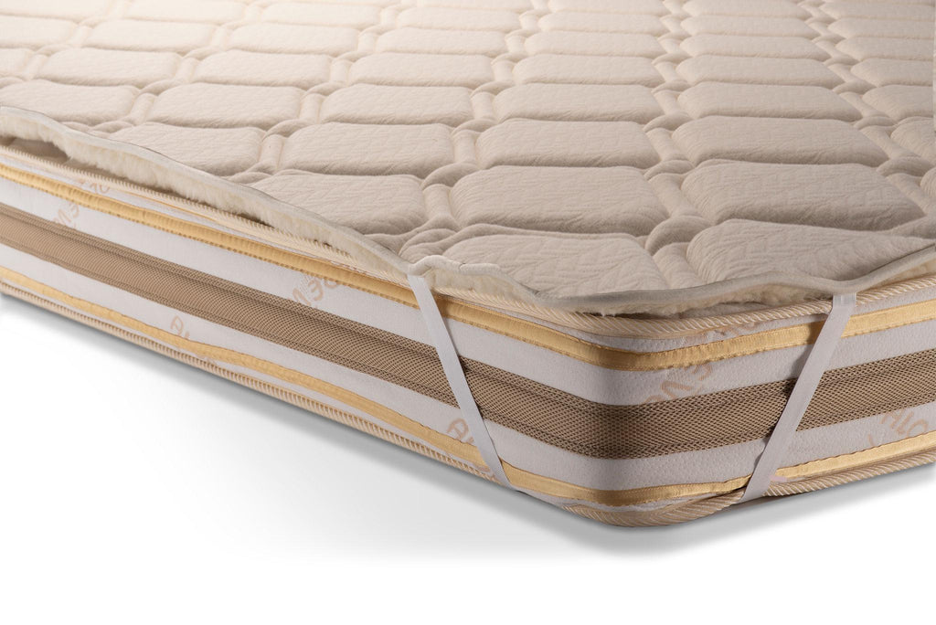 Reversible Wool Mattress Topper – Organic Cotton & Hemp, EU SIZE