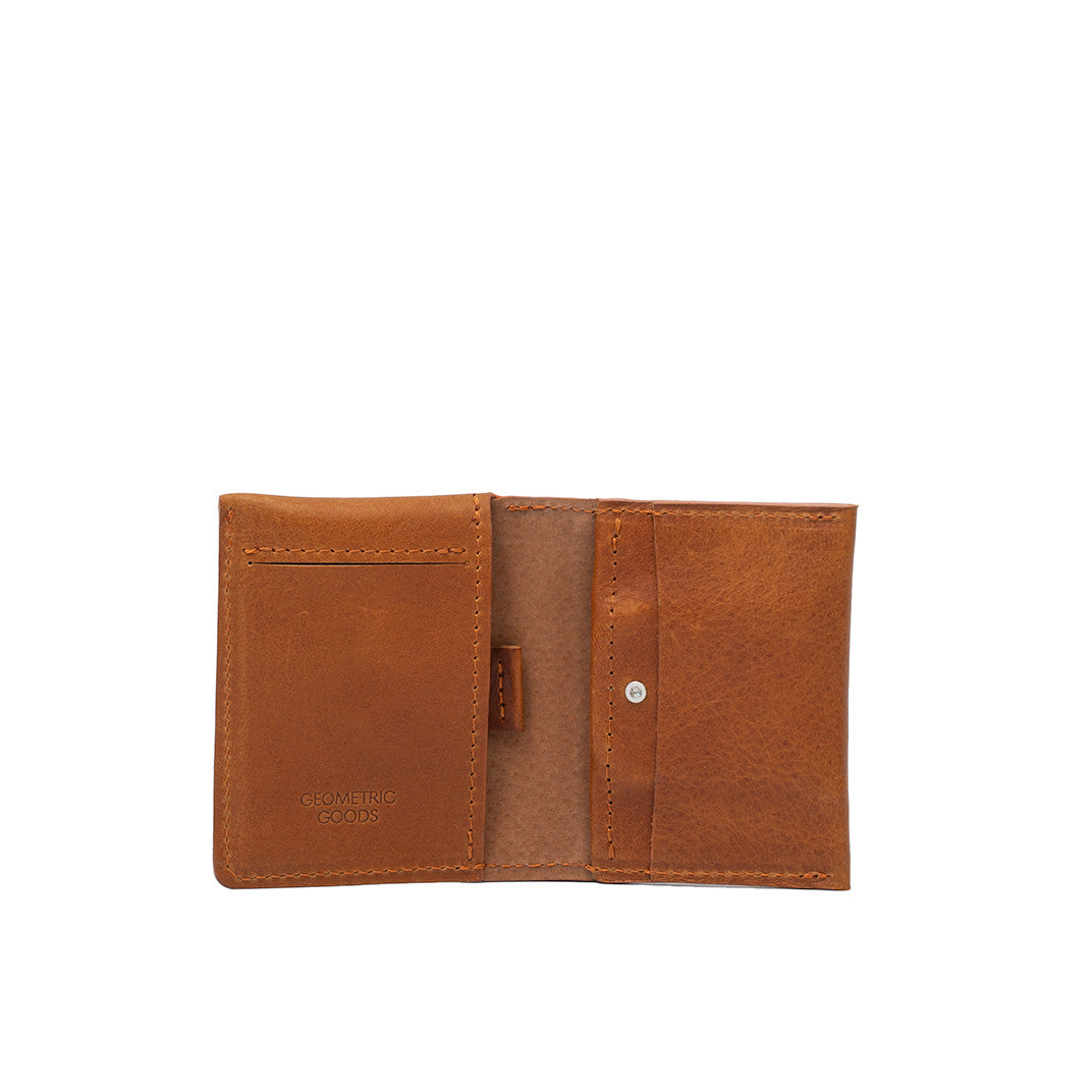 Leather Card Wallet for AirTag - The Minimalist 5.0