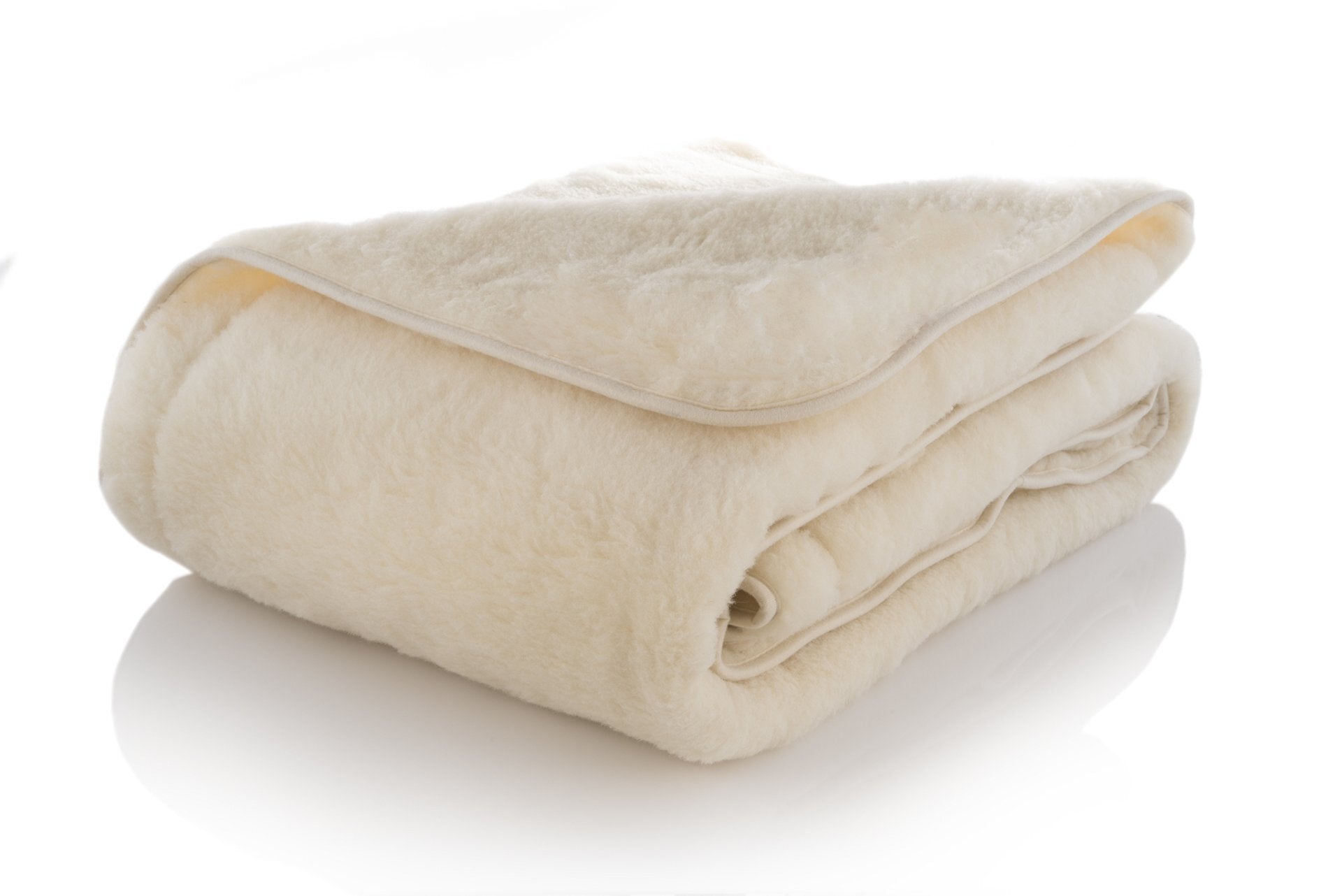 Woolland Merino Wool Blanket - Double faced, reversible