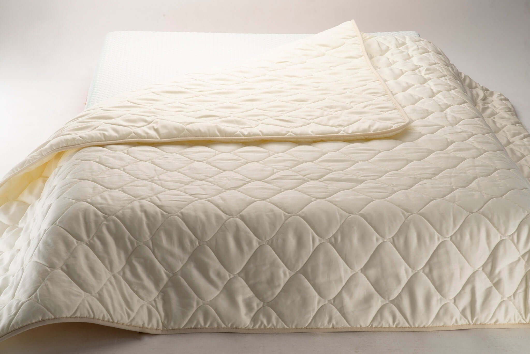 Woolland Merino Wool Quilt – Cotton Sateen surface and 350 gsm Wool Batting