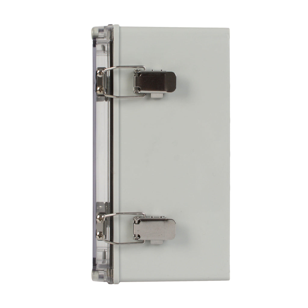 ABS IP66 Clear Lid Hinge Junction Box 150 x 250 x 130mm
