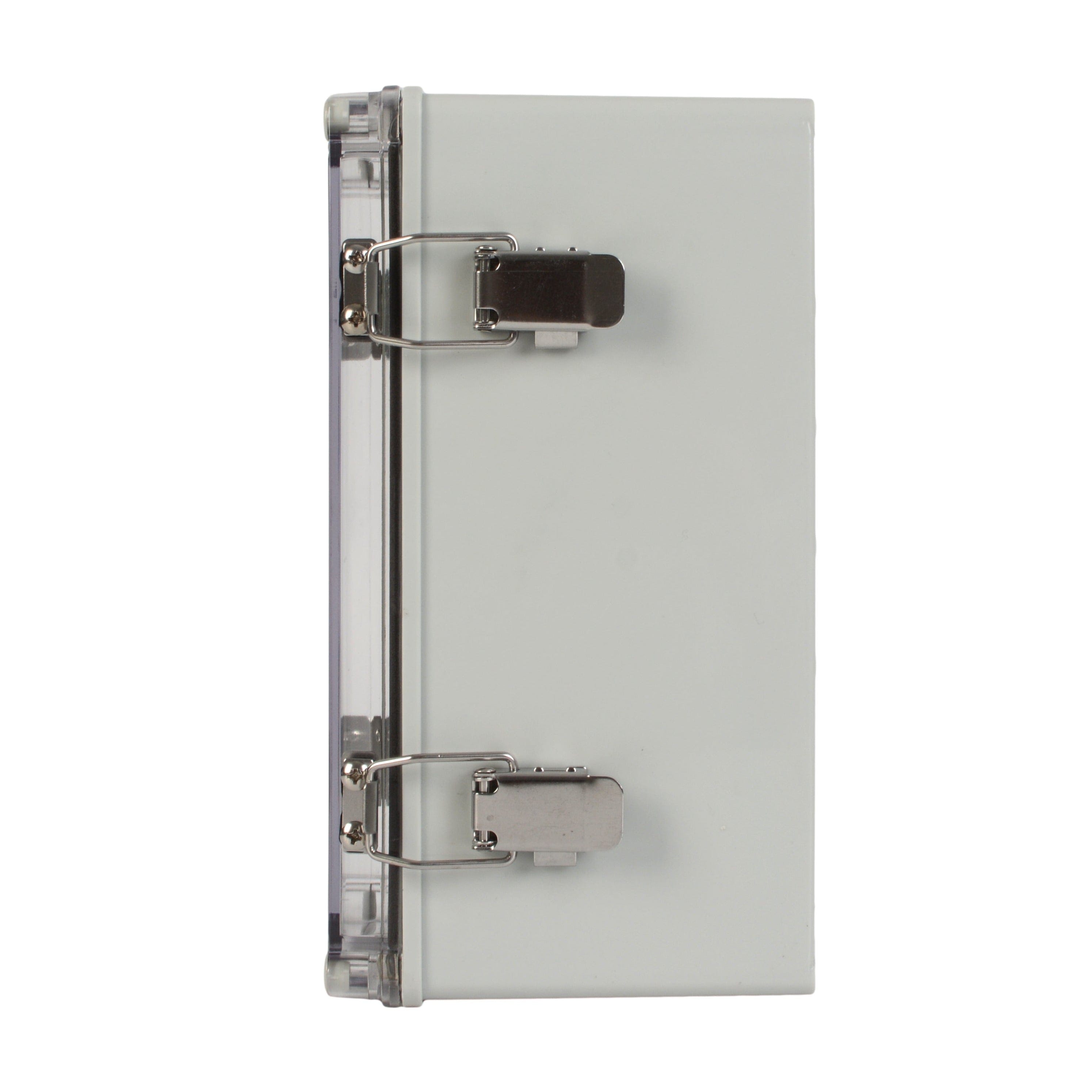 ABS IP66 Clear Lid Hinge Junction Box 150 x 250 x 130mm
