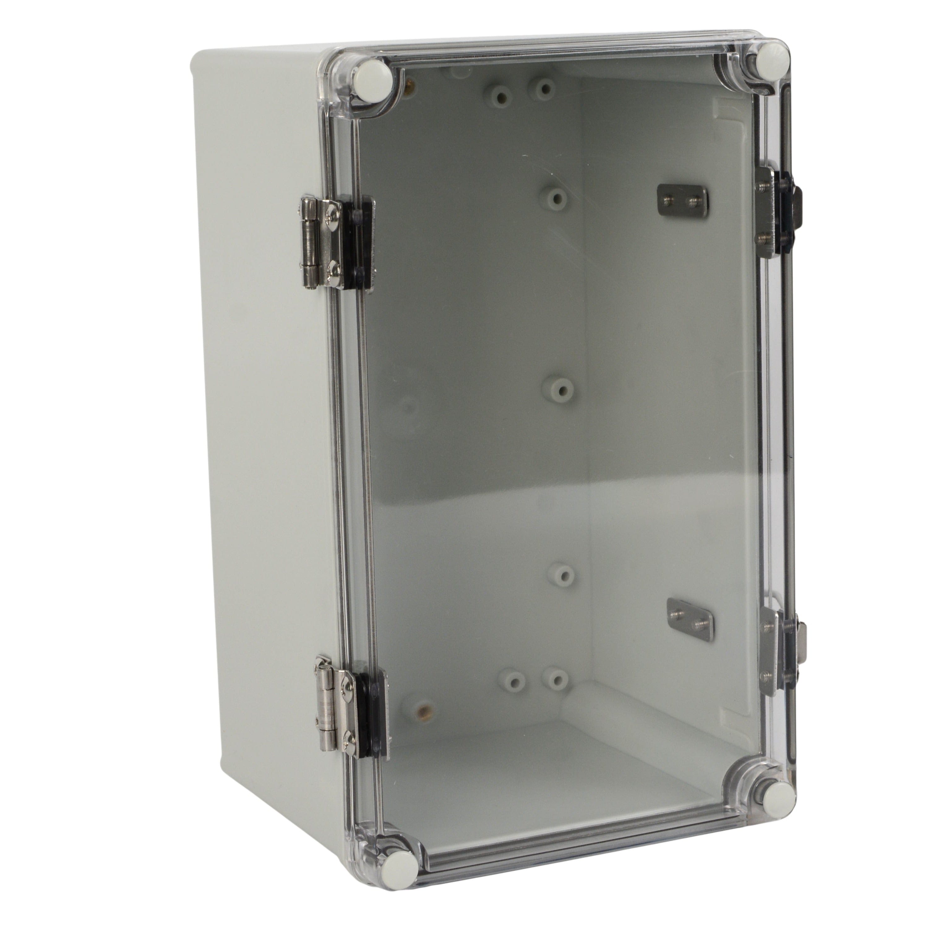 ABS IP66 Clear Lid Hinge Junction Box 150 x 250 x 130mm