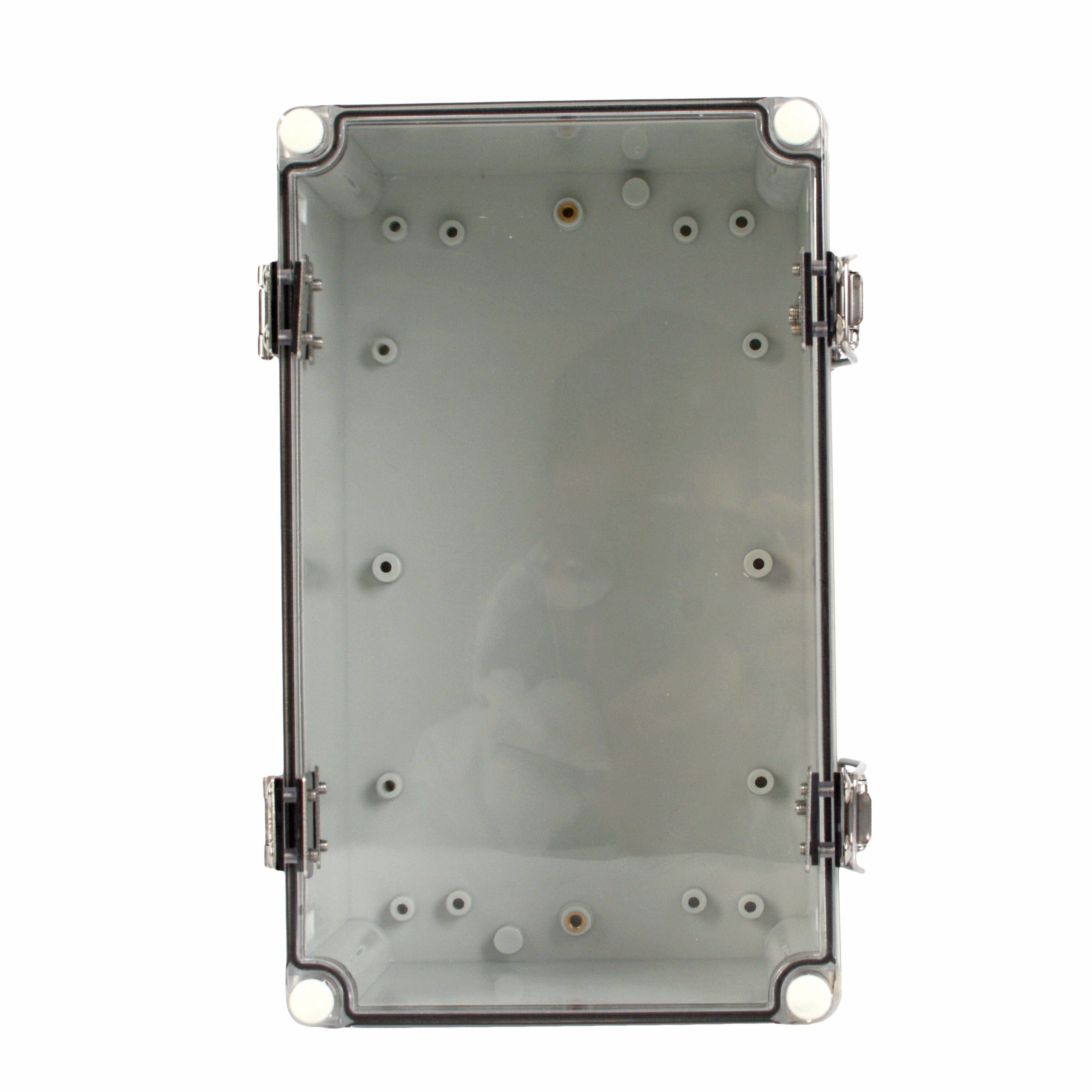 ABS IP66 Clear Lid Hinge Junction Box 150 x 250 x 130mm