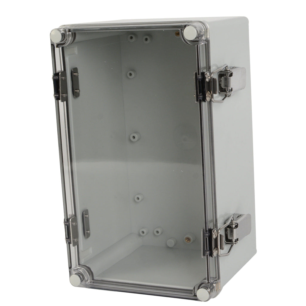 ABS IP66 Clear Lid Hinge Junction Box 150 x 250 x 130mm
