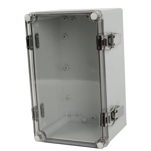 ABS IP66 Clear Lid Hinge Junction Box 150 x 250 x 130mm