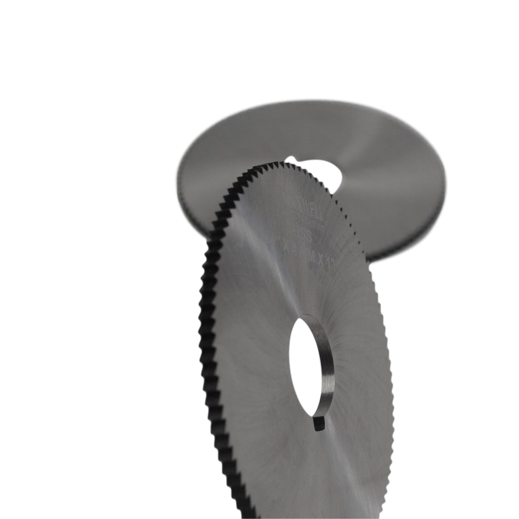 Maxwell HSS Slitting Saw 4" x 4 MM x 1" Bore