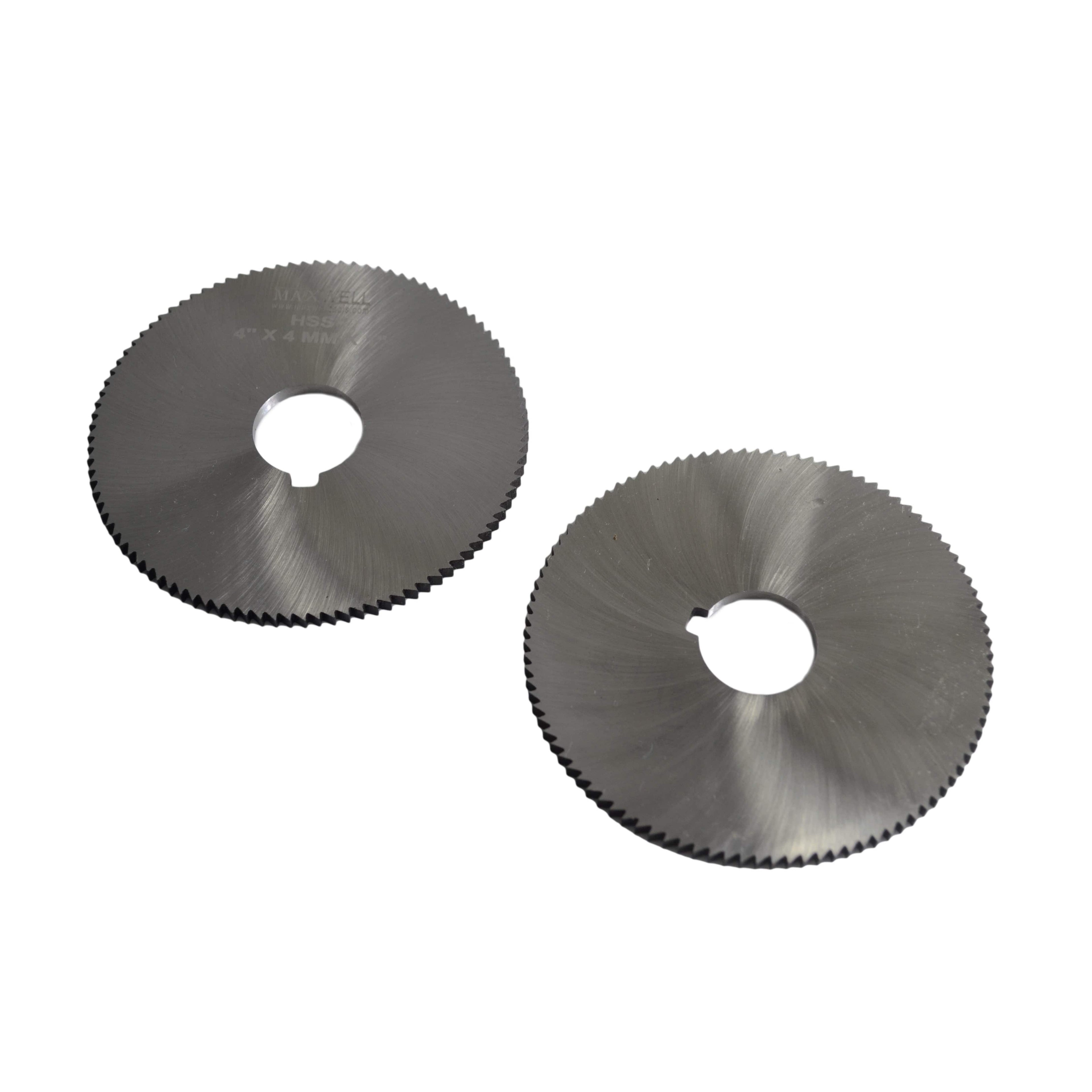 Maxwell HSS Slitting Saw 4" x 4 MM x 1" Bore